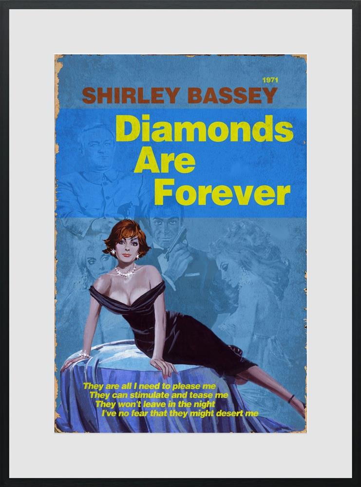 Linda Charles - 1971 - Diamonds Are Forever - Watergate Art