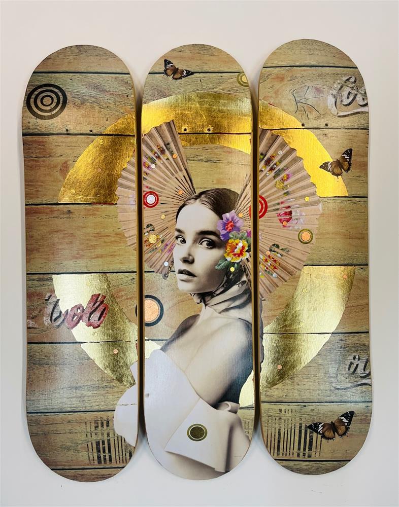 Cola Skate Deck - Gold Leaf