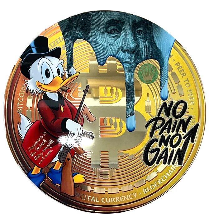 No Pain No Gain - Golden Coin