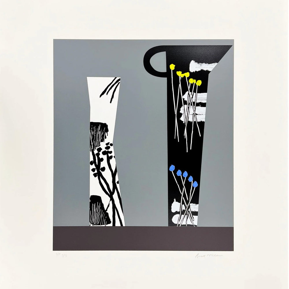 Bruce McLean - A Jug and a Vase in a Grey Interior - My Store