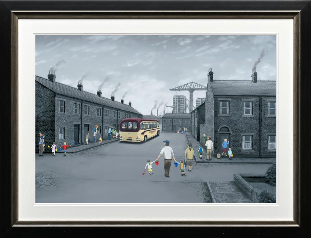 Leigh Lambert - All Aboard For The Seaside - Paper Artist Proof - Watergate Art