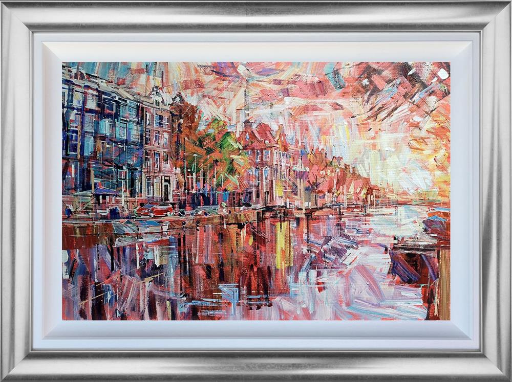 Colin Brown - Amsterdam Glow - Watergate Art