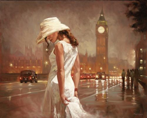 Mark Spain - An evening in London - Watergate Art