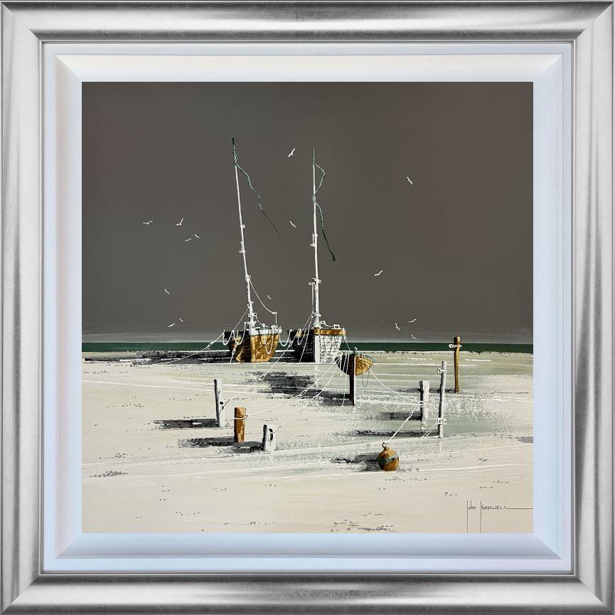 John Horsewell - Boats Amidst Bliss - Watergate Art