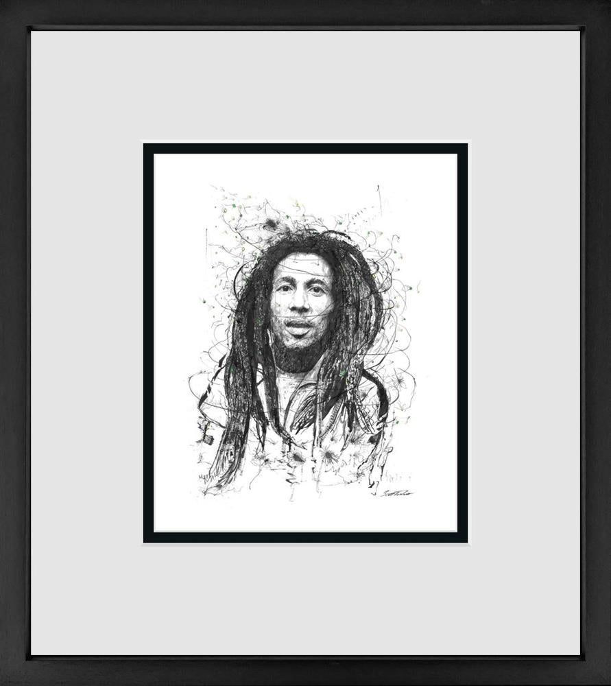 Scott Tetlow - Bob Marley - Miniature - Watergate Art