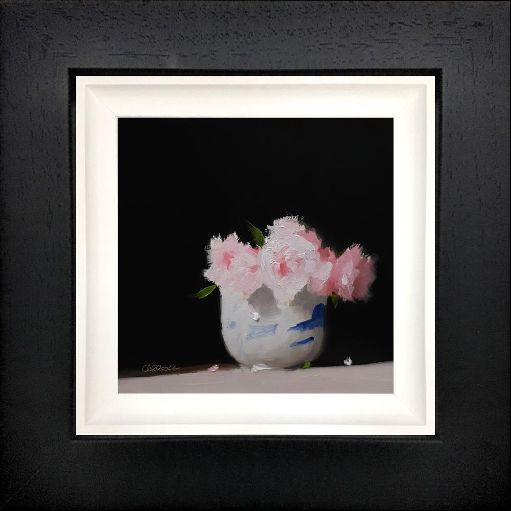 Neil Carroll - Bowl Of Pink Flowers - Watergate Art