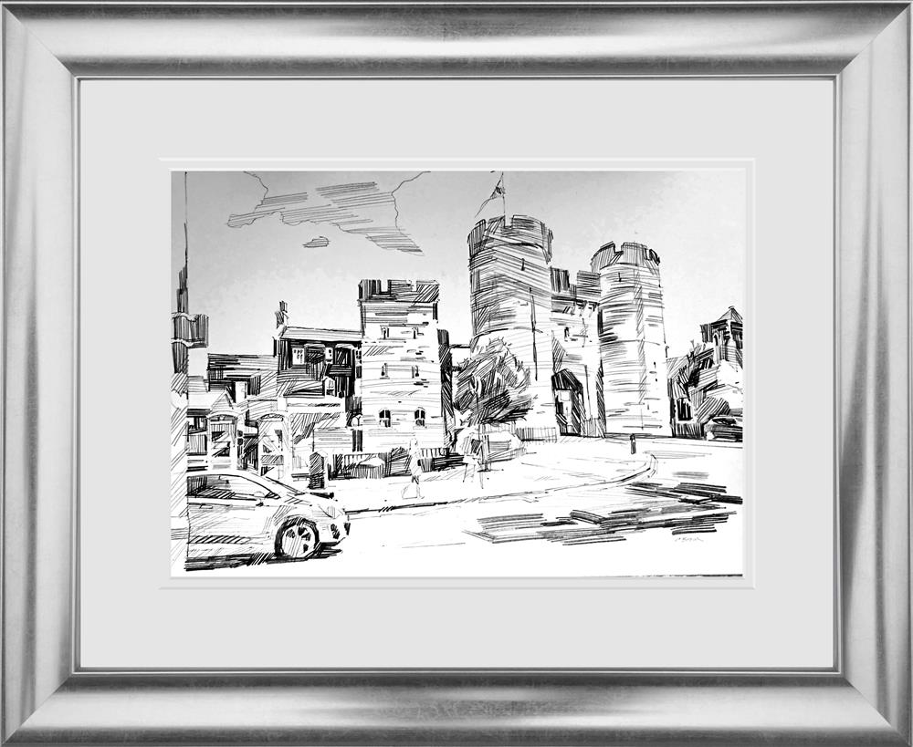 Colin Brown - Canterbury Gate - Sketch - Watergate Art