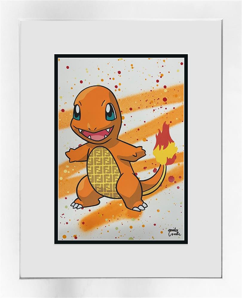 Emily Crook - Charmander - Study - Watergate Art
