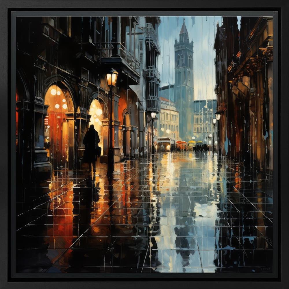 Leander - City Metallic Glow - Watergate Art