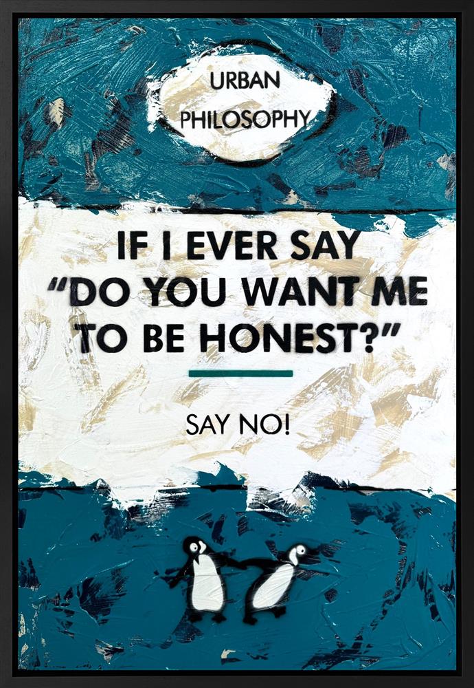 Hue Folk - Do You Want Me To Be Honest? - Watergate Art