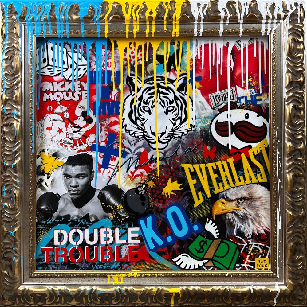 Hue Folk - Double Trouble - Watergate Art