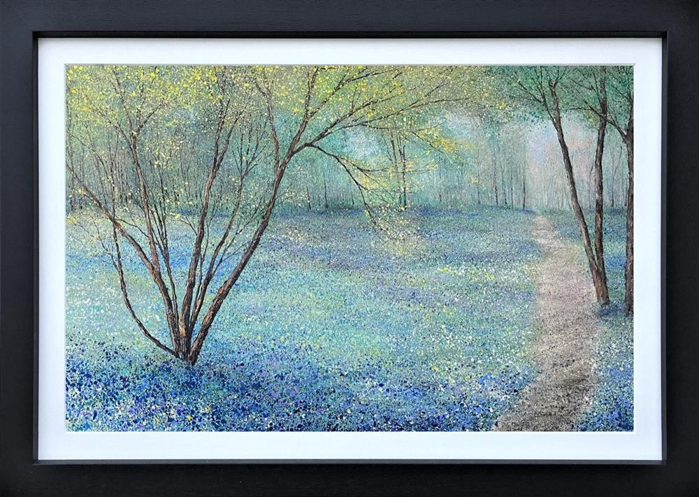 Chris Bourne - Drifting Through The Bluebells - Watergate Art