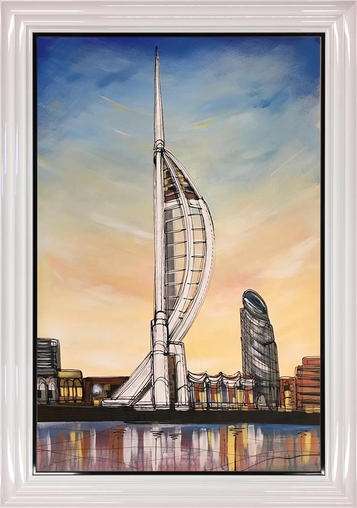 Edward Waite - Dusk Over the Spinnaker( NEW RESIN SERIES ) - Watergate Art