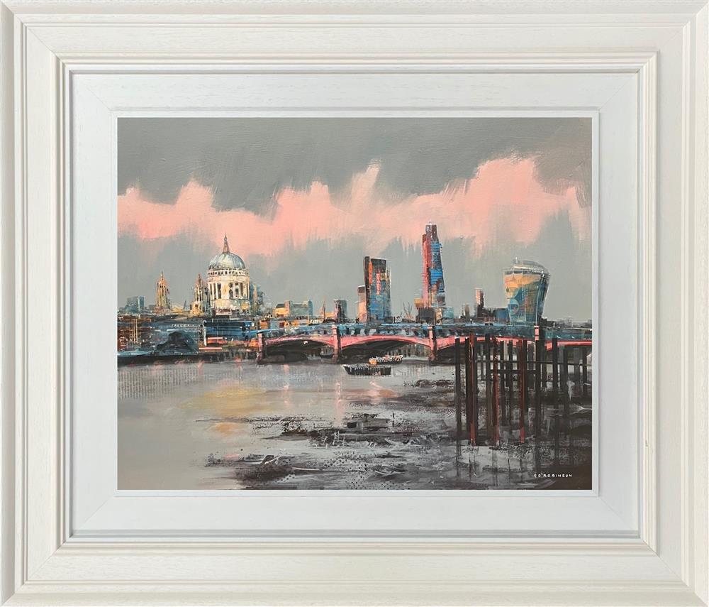 Ed Robinson - Early Evening By The Thames - Watergate Art