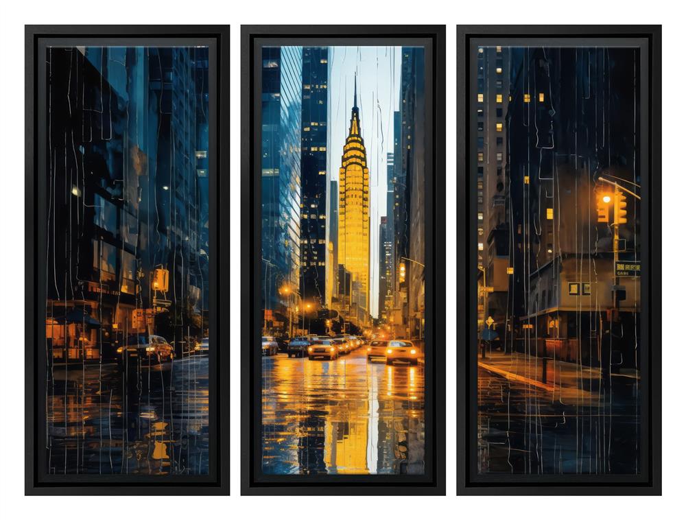 Leander - Empire Heights - Triptych - Watergate Art