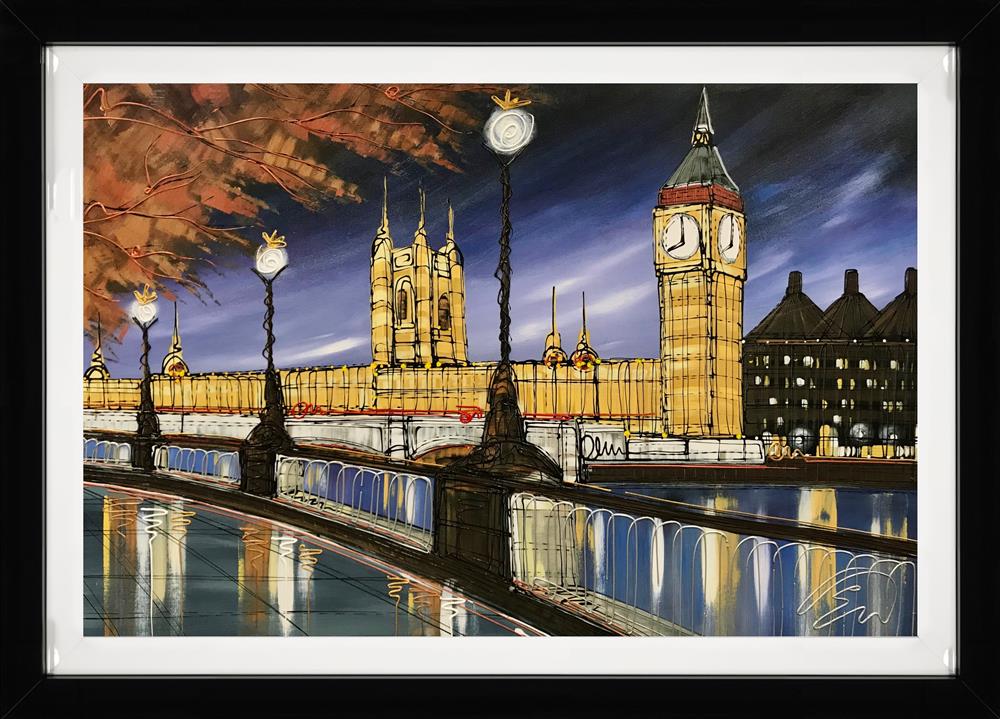 Edward Waite - Evening On The Southbank - Watergate Art