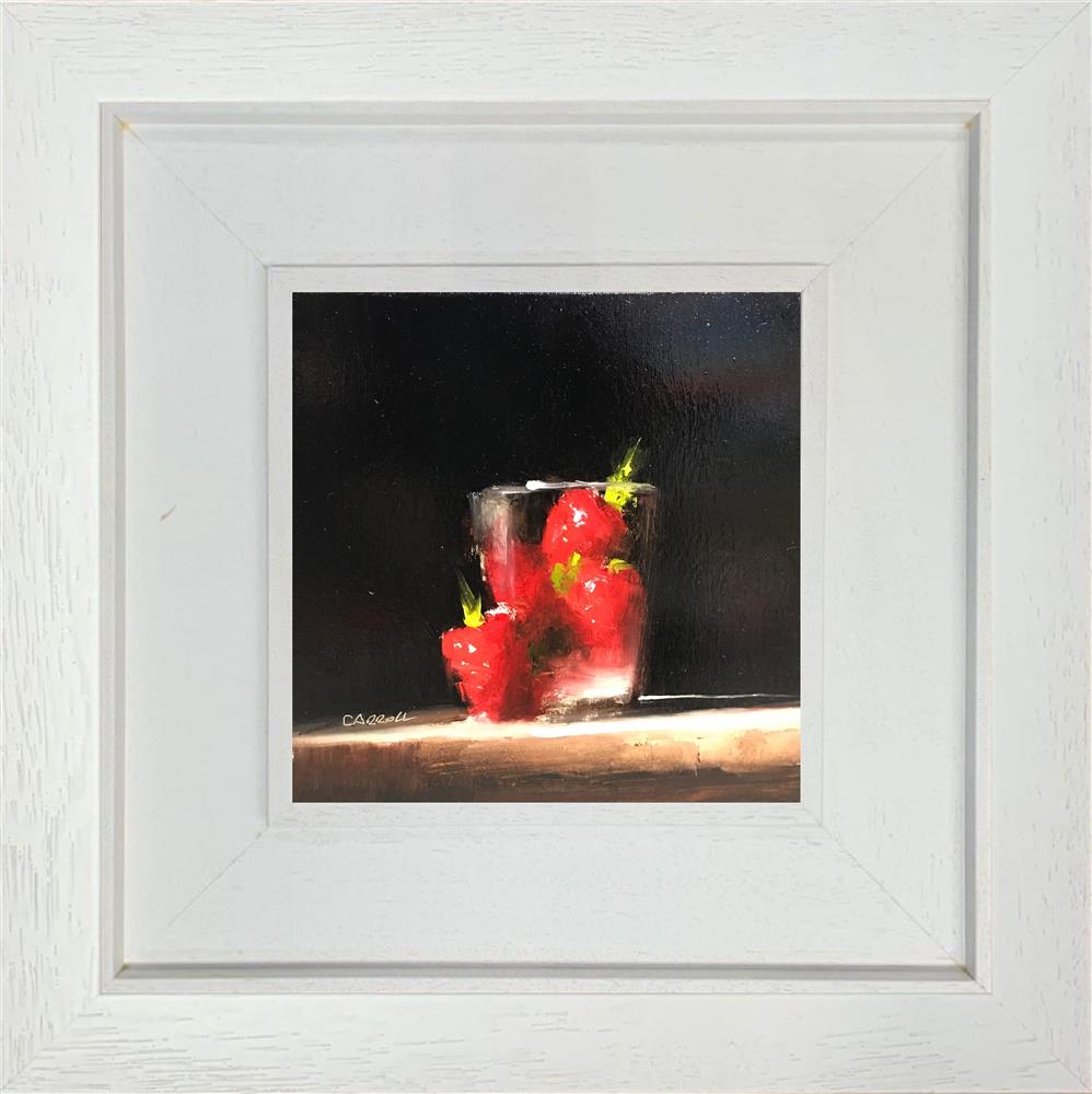 Neil Carroll - Glass Of Strawberries - Watergate Art