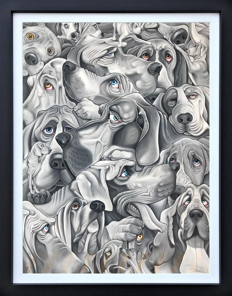 Michael Abrams - Heap Of Hounds ~ - Watergate Art