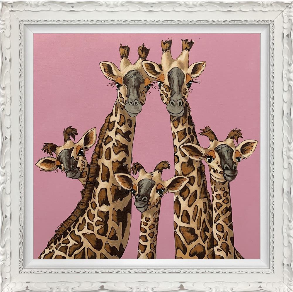 Amy Louise - High Five - Rangwali Pink - Watergate Art