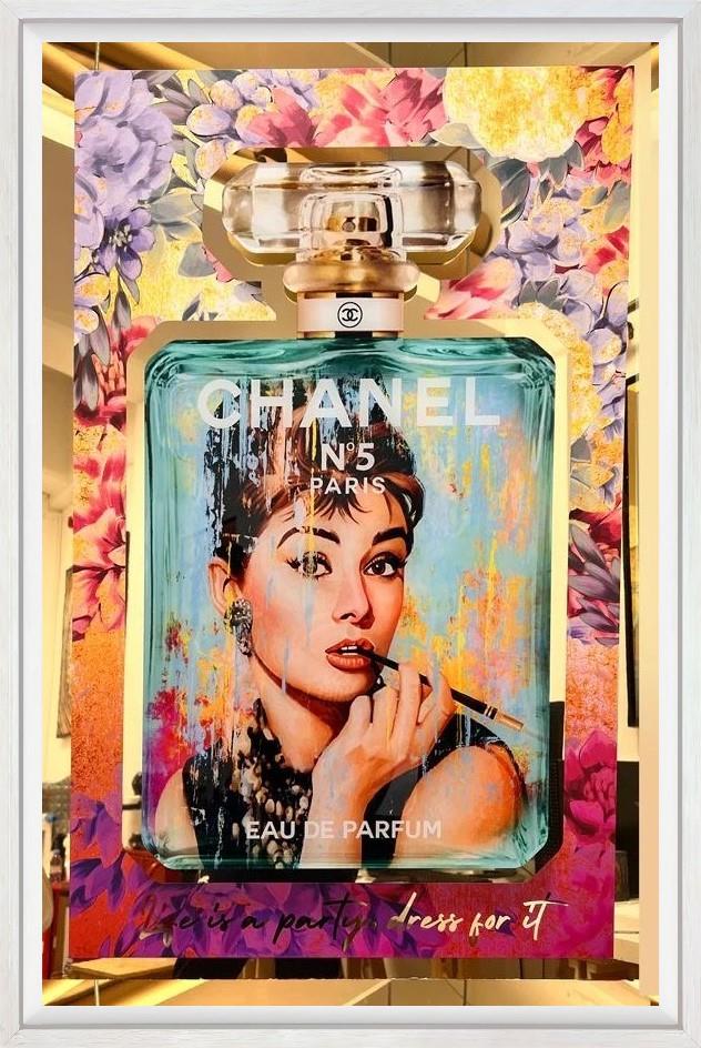 Sannib - Life Is A Party - Acrylic Bottle Dibond Mirror Edition - Watergate Art