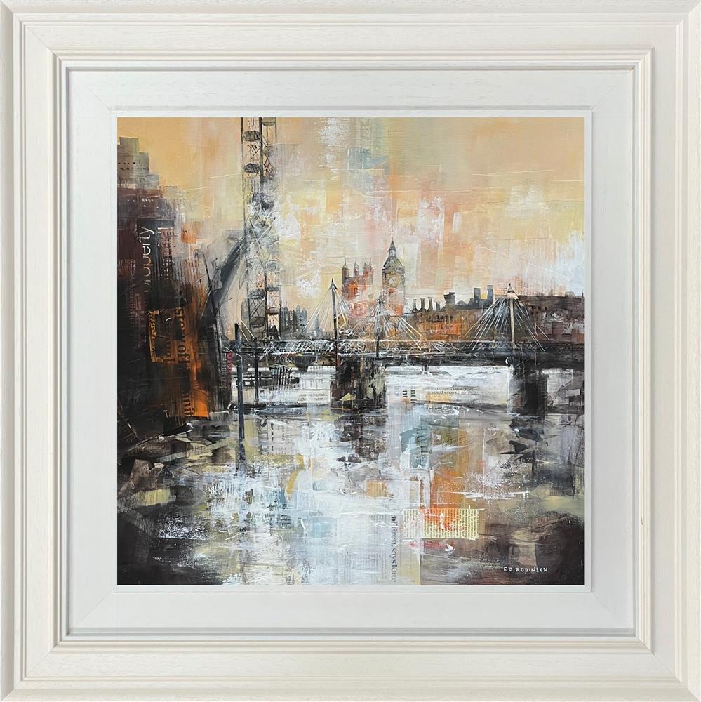 Ed Robinson - London Sunset Haze - Watergate Art