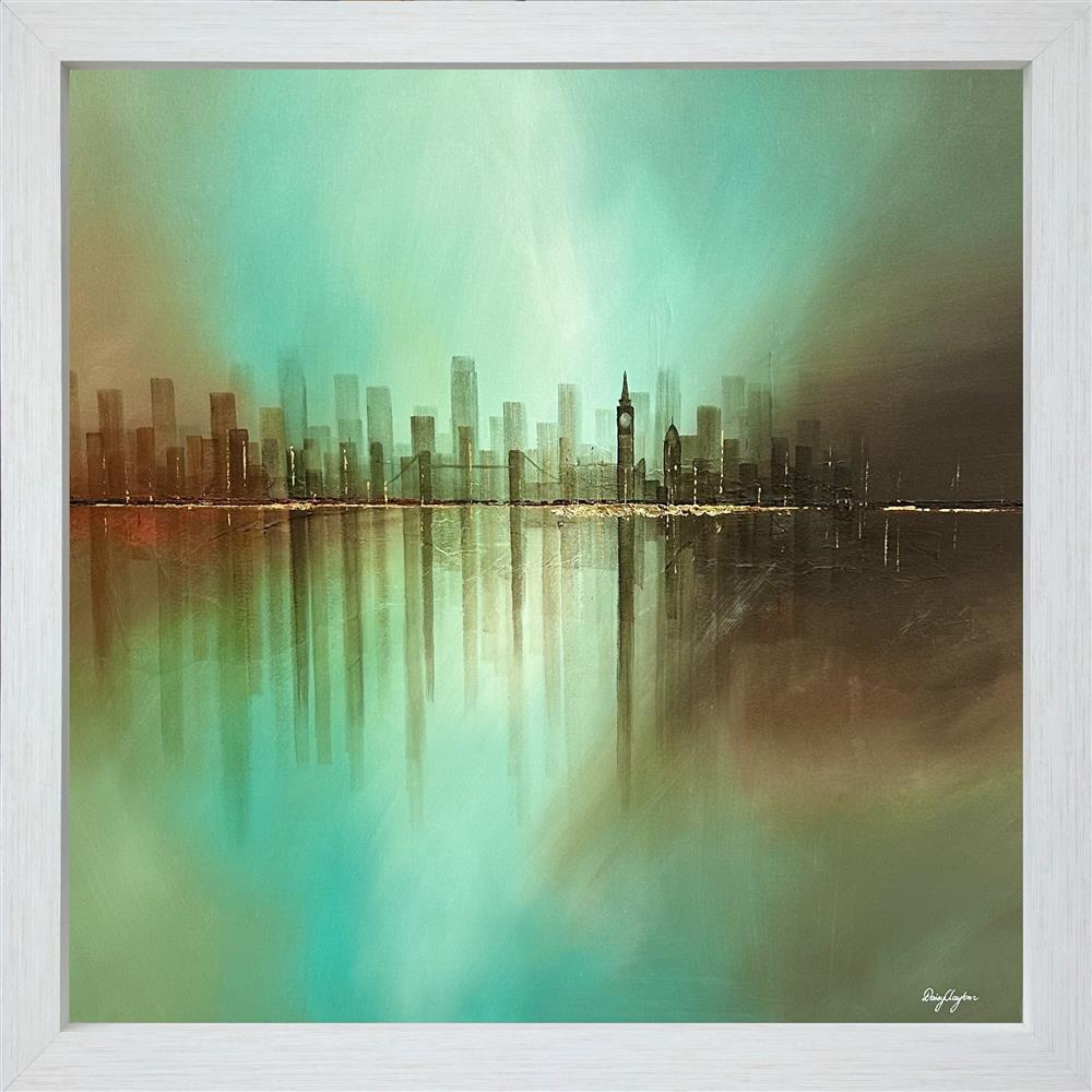 Daisy Clayton - London's Emerald Glow - Watergate Art