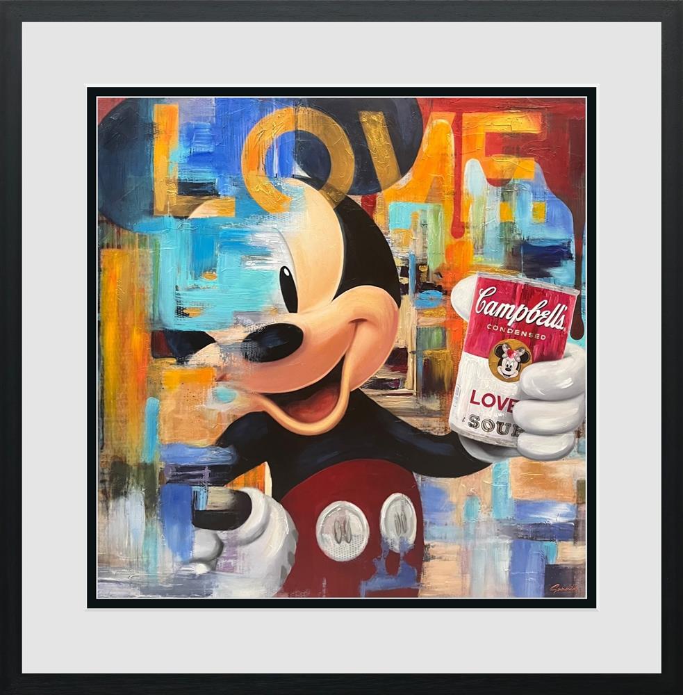 Sannib - Mickey Loves Soup - Watergate Art