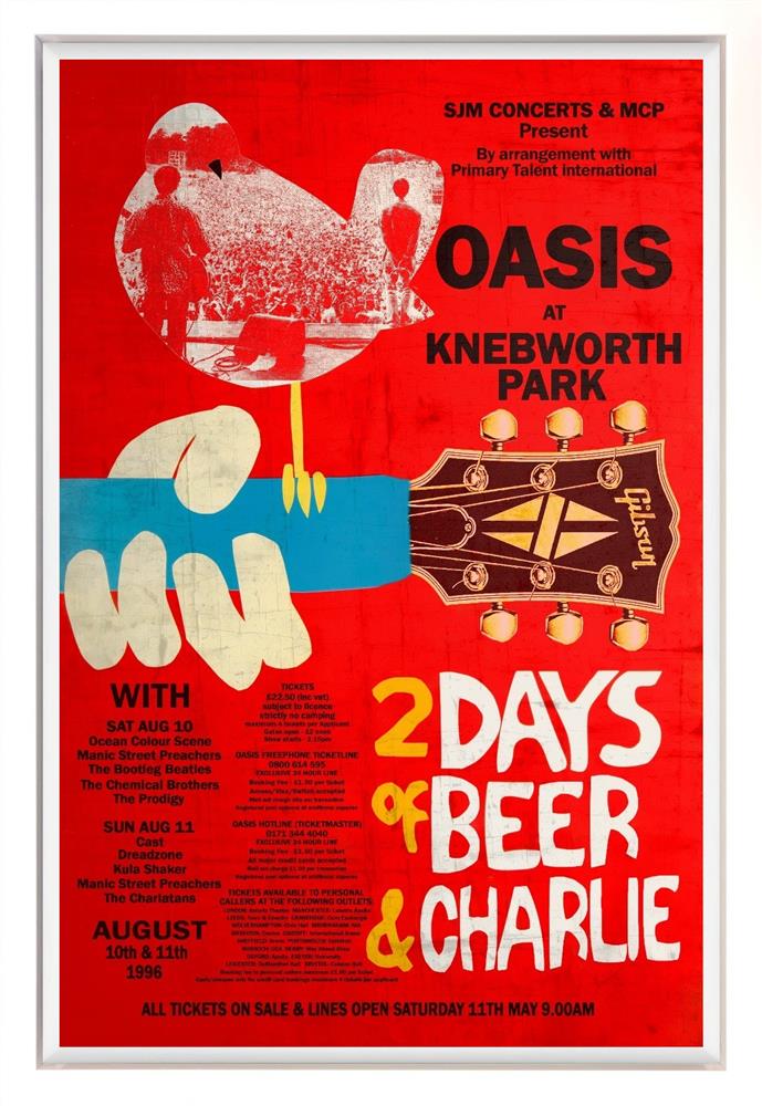 Linda Charles - Oasis - Knebworth Park, August 1996 - Watergate Art