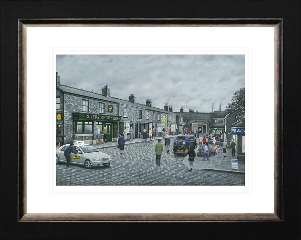 Leigh Lambert - On The Cobbles - Paper - Watergate Art