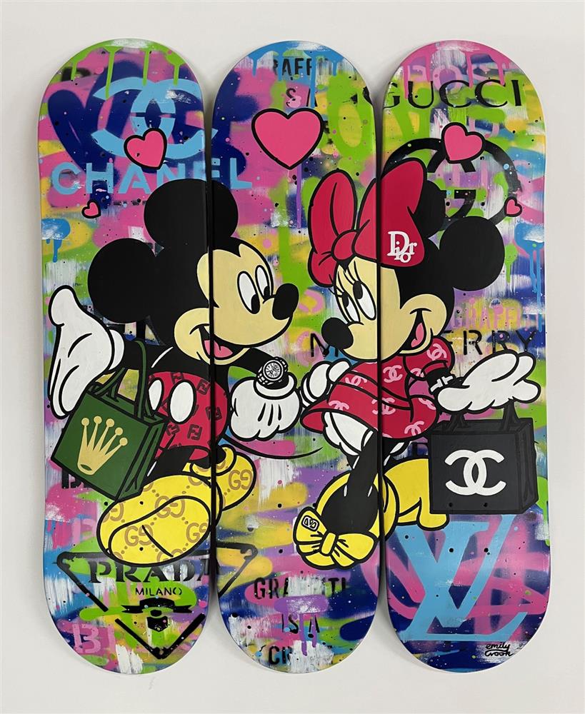 Emily Crook - One Love - Skate Deck - Watergate Art