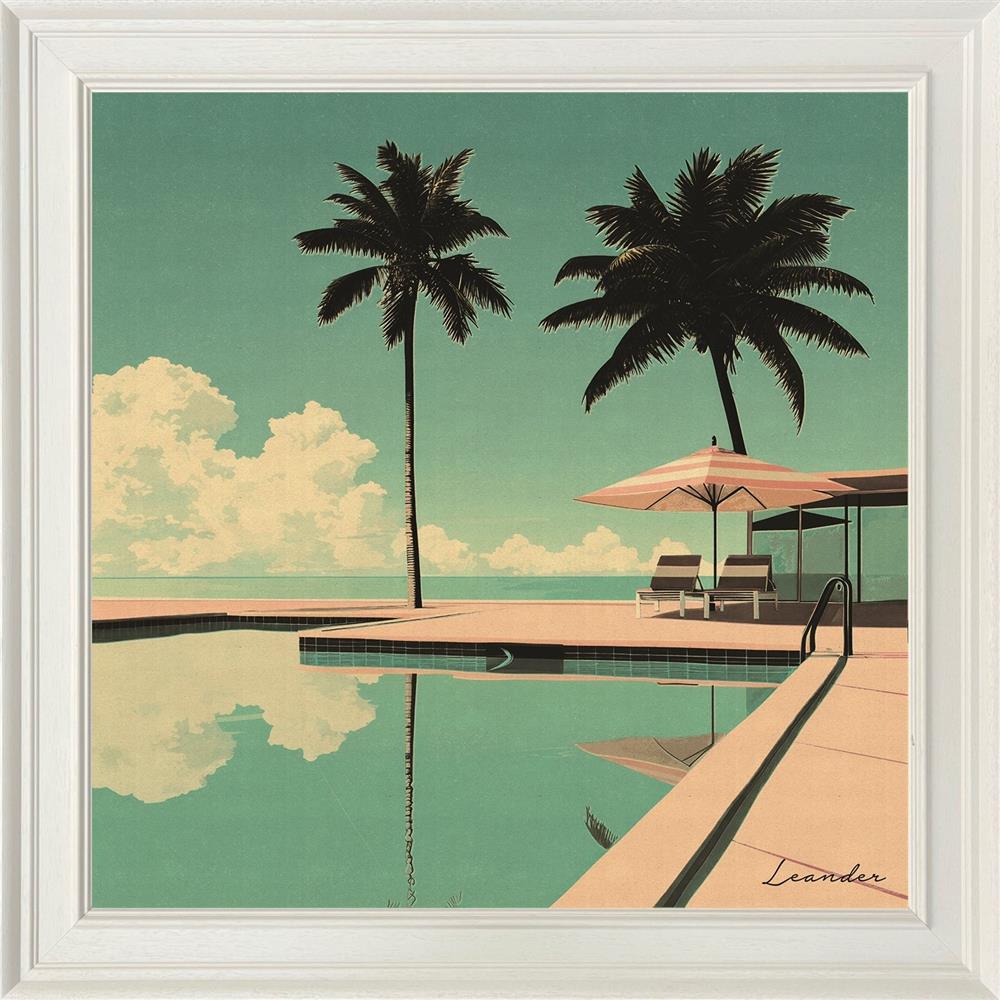 Leander - Poolside Reflections - Watergate Art