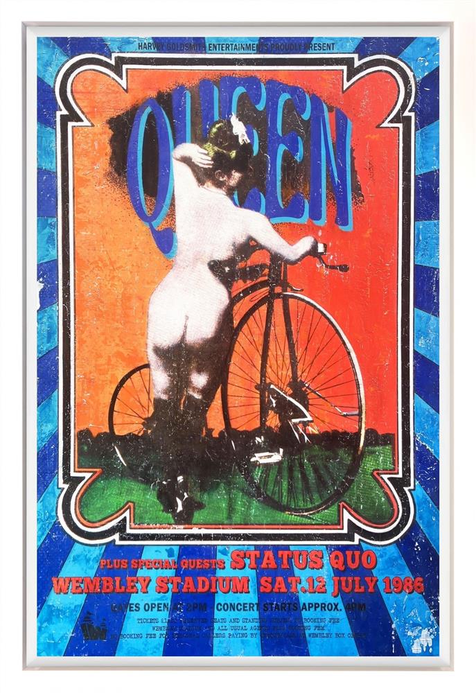 Linda Charles - Queen - Wembley Stadium 1986 - Watergate Art