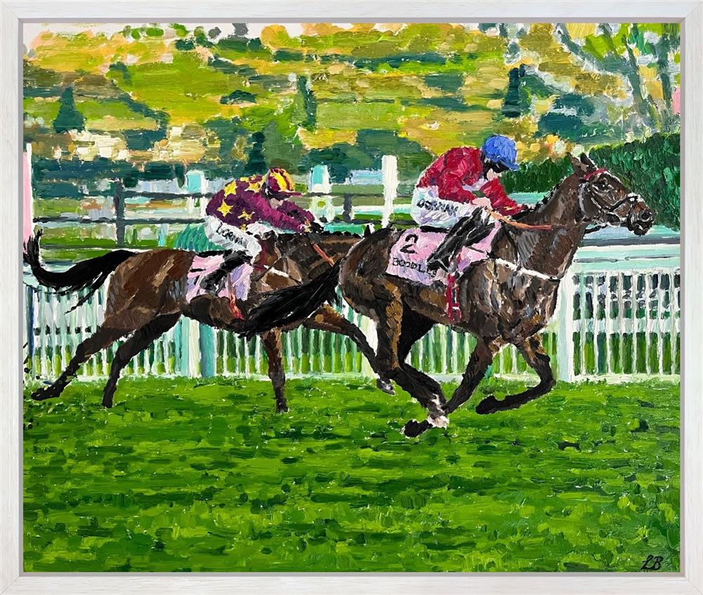Leila Barton - Rachael Blackmore and A Plus Tard Win The Cheltenham Gold Cup - Watergate Art