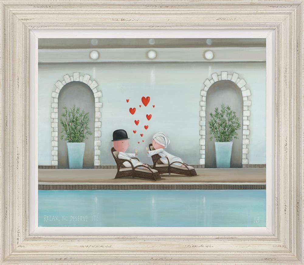 Michael Abrams - Relax, You Deserve It - Watergate Art