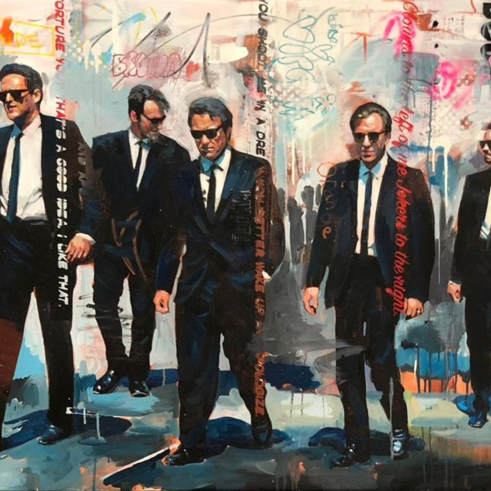 Zinsky - Reservoir Dogs - Framed Original Artwork - My Store