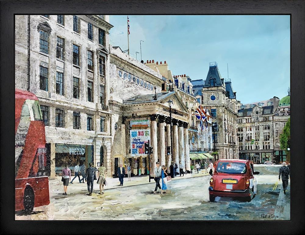 Paul McIntyre - Routemaster Through London - Watergate Art