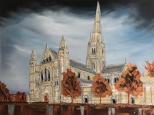 Edward Waite - Salisbury Cathedral~ - Watergate Art