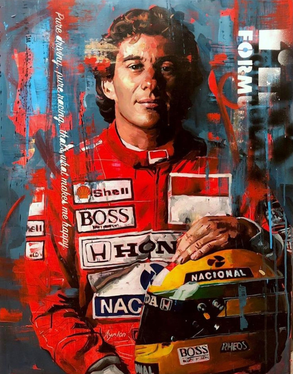 Zinsky - Senna - Original Painting - My Store