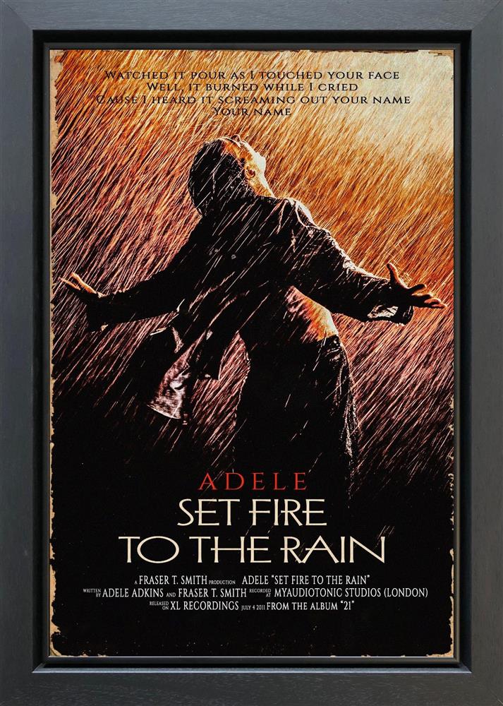 Linda Charles - Set Fire To The Rain - ReMovied - Watergate Art