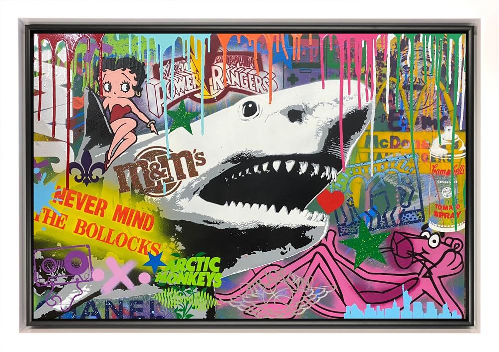 Hue Folk - Shark Attack - Watergate Art