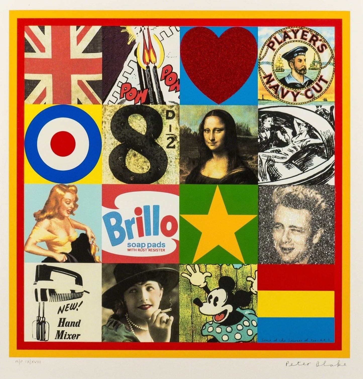 Peter Blake - Sources of Pop Art V - My Store