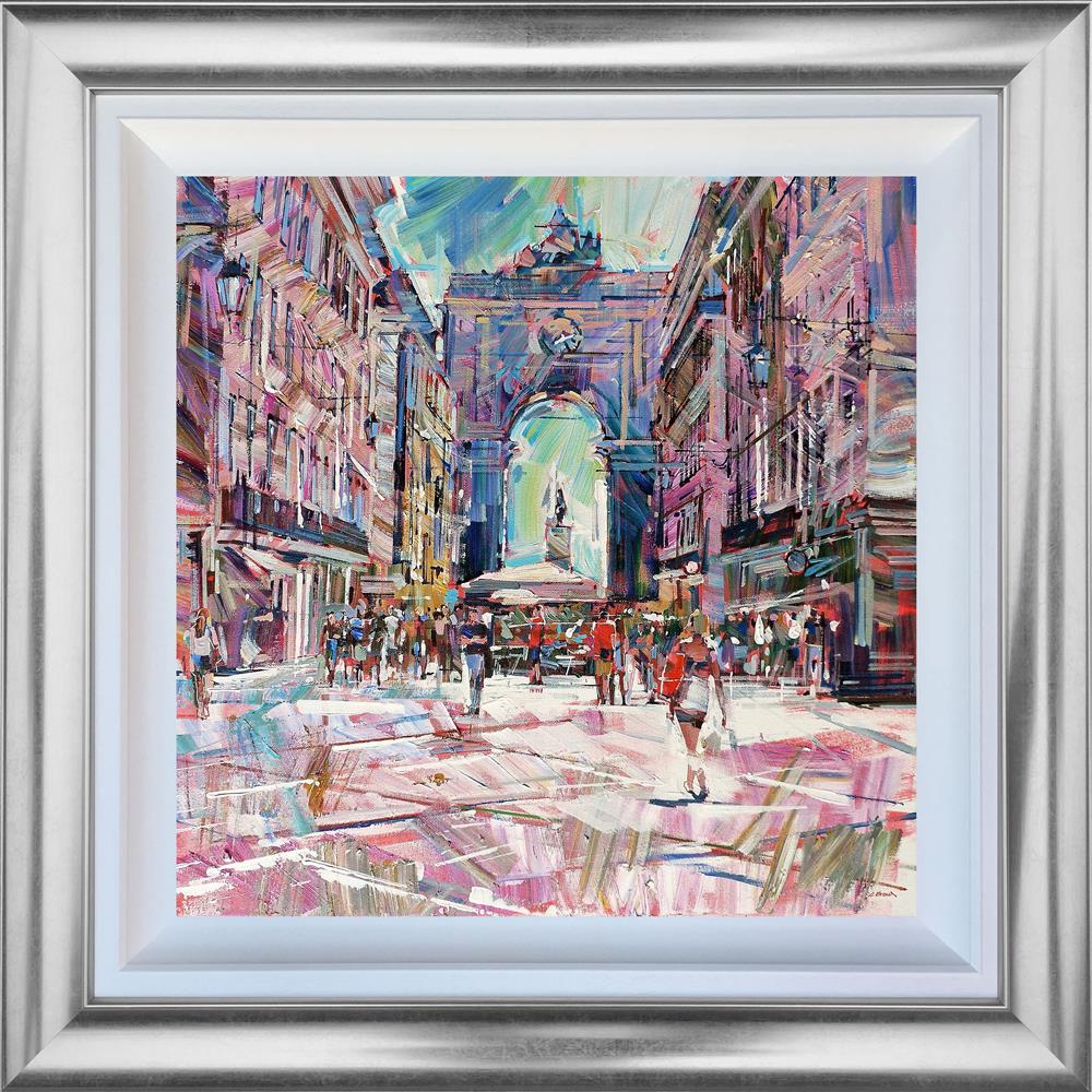 Colin Brown - Strolling The Streets Of Lisbon - Watergate Art