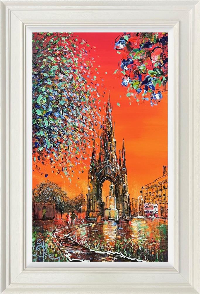 Nigel Cooke - Sunset At Scott Monument - Watergate Art