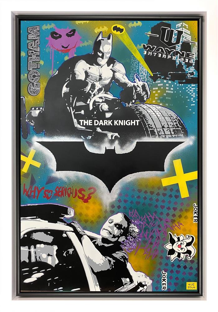 Hue Folk - The Dark Knight - Watergate Art