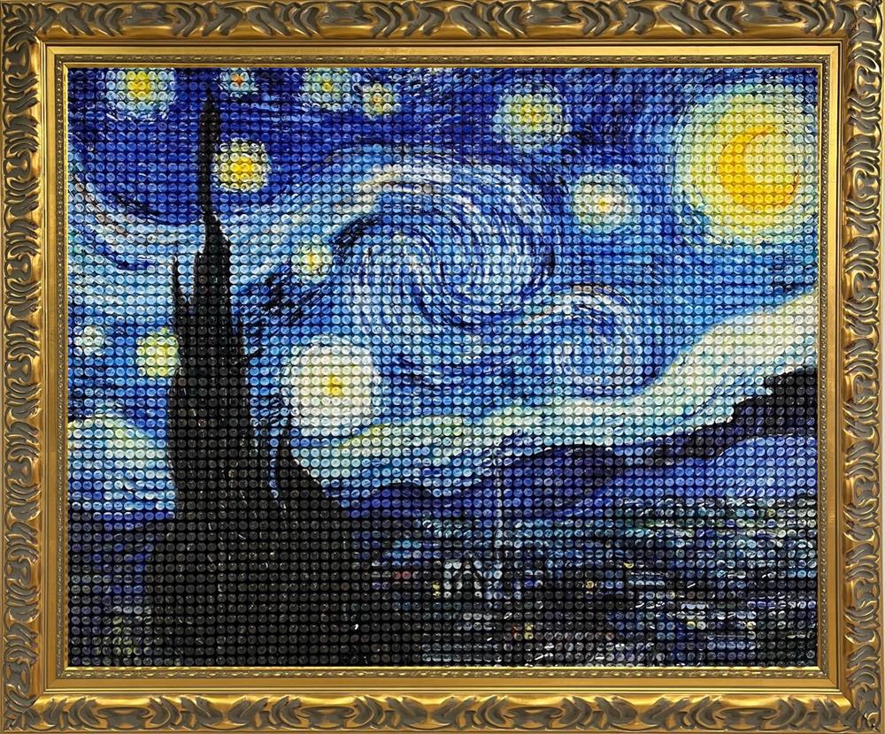 The Art Maverick - The Starry Night - Shimmerdisc Masters - Watergate Art