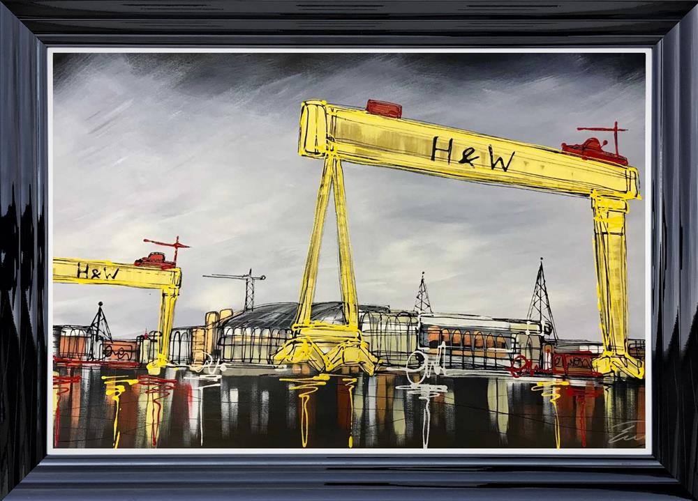 Edward Waite - The Titanic Crane ~ Resin - Watergate Art