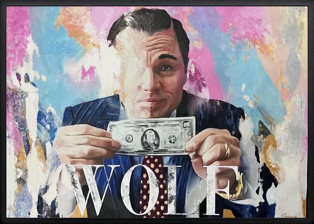 Sannib - The Wolf Of Wall Street Commission - Watergate Art