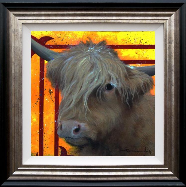Dale Bowen - Trendy Bull' - Watergate Art