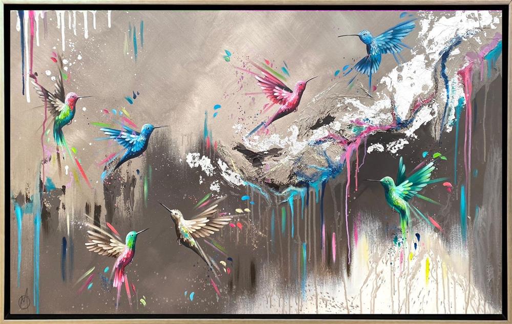 Mellisuga - Vibrant Feathers II - Watergate Art