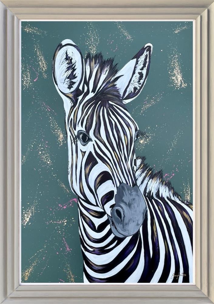 Amy Louise - Zany Zebra - Watergate Art